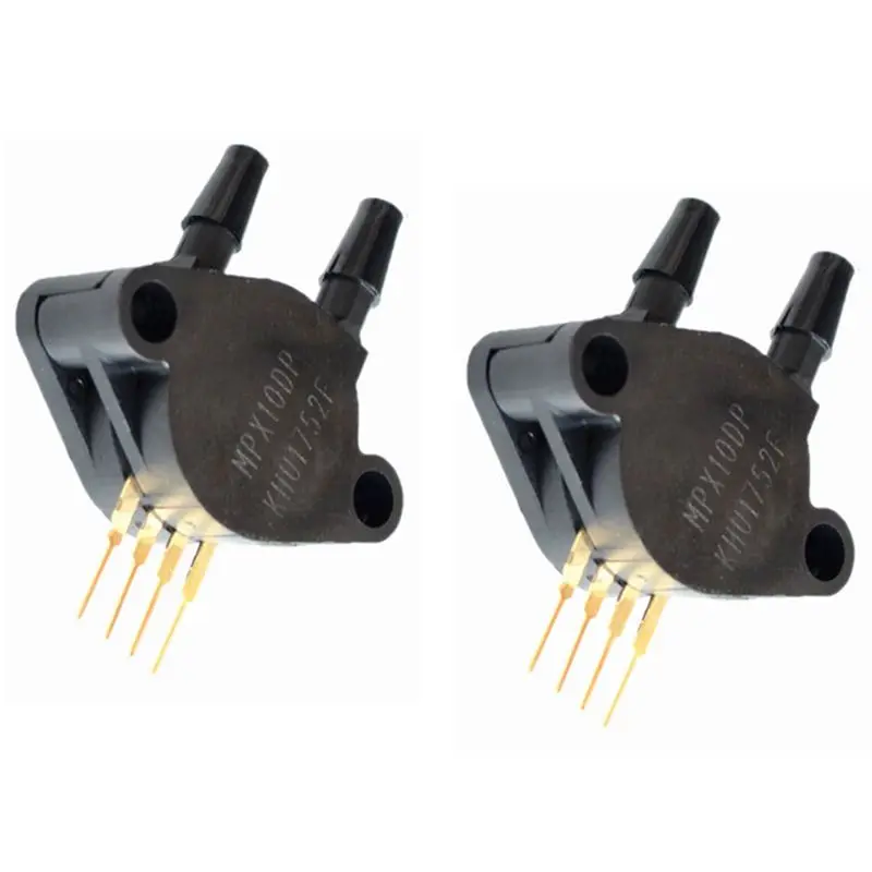 

2Pcs New MPX10DP Pressure Sensor 0kpa To 10kpa Differential 4-Pin Case 344C-01
