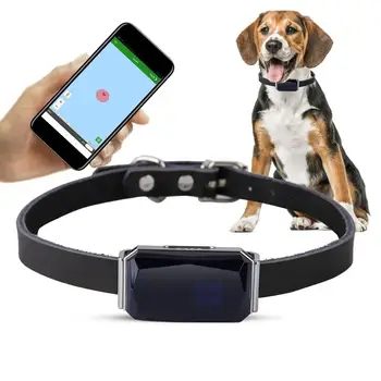 防水IP67首輪ファインダー犬猫の無線lanのgps lbsスマートトラッカー襟アンチロストリアルタイムロケータ位置