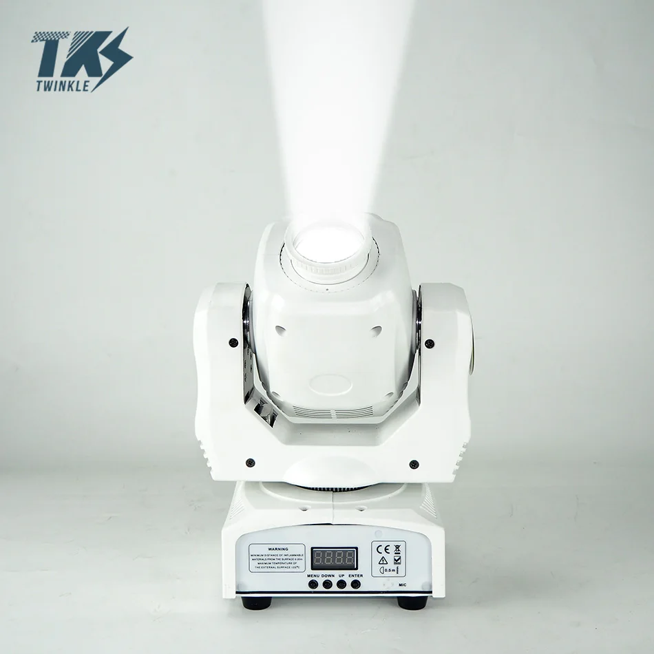 

60W Spot Mini LED Beam Spot Moving Head Light With Half Color Function Gobo Wheel High Brightness LED Disco Club Party Lights