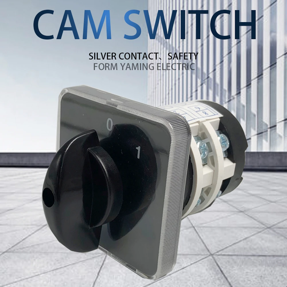 2//3 Position Latching Rotary Switch 24V//12V for Automatic Control Circuit