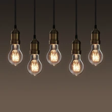 Ретро Edison led светильник лампочка E27 40 Вт G80 T45 A19 T300 T185 лампа накаливания ампулы лампы AC220-240V Винтаж Эдисон лампы