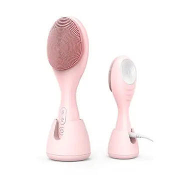 

Silicone Usb Facial Cleansing Brush Skin Care Electric Face Cleansing Brush Cleanine Machine Ipx6 Waterproof