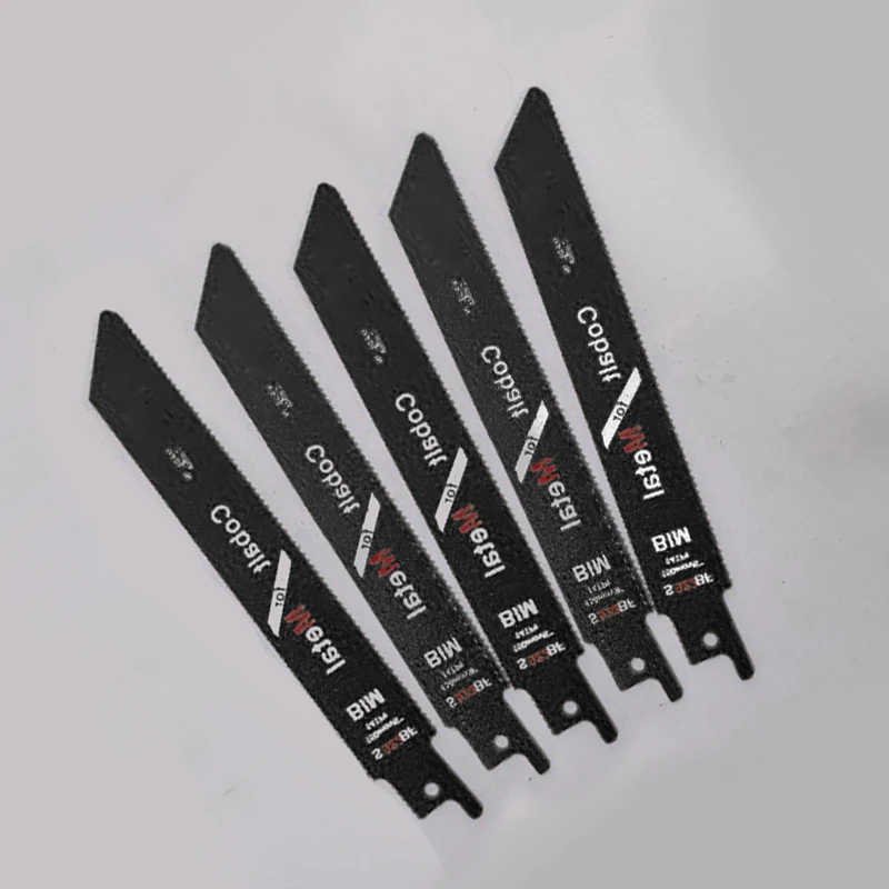 

5x 150mm 6inch 14 TPI Flexible Reciprocating Saw Blades S922BF Parts For Metal