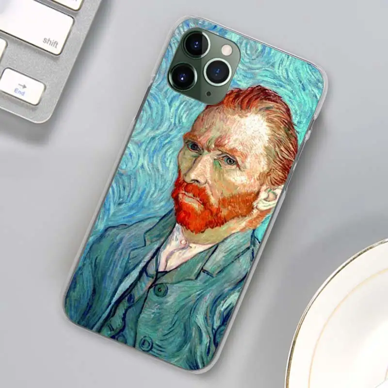 iphone 12 pro max leather case paintings Starry Night Van Gogh Phone Case for iPhone 12 Mini 11 13 Pro Max X XR XS MAX for iPhone 6 6s 7 8 Plus 5 5S SE Cover iphone 12 pro max leather case