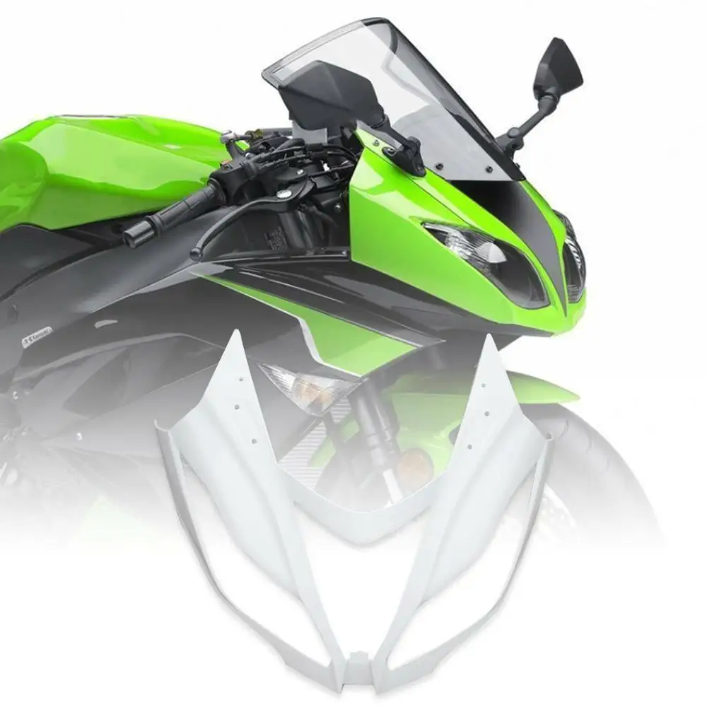 Мотоциклетный верхний передний ABS обтекатель впрыска клобук нос для Kawasaki Ninja ZX-6R ZX636