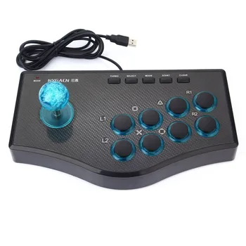 

For PS3 Computer PC Gamepad Engineering Design Gaming Console 3 In 1 USB Wired Game Controller Arcade Fighting Joystick Stick