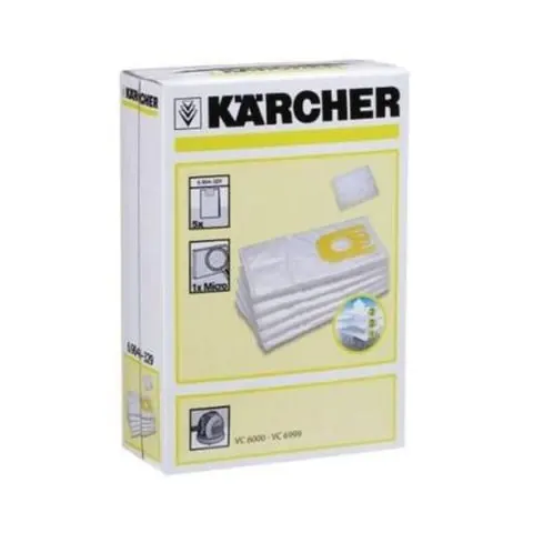 Sachet filtre ouate VC 6XXX (pcs 5) Karcher 6.904-329.0 