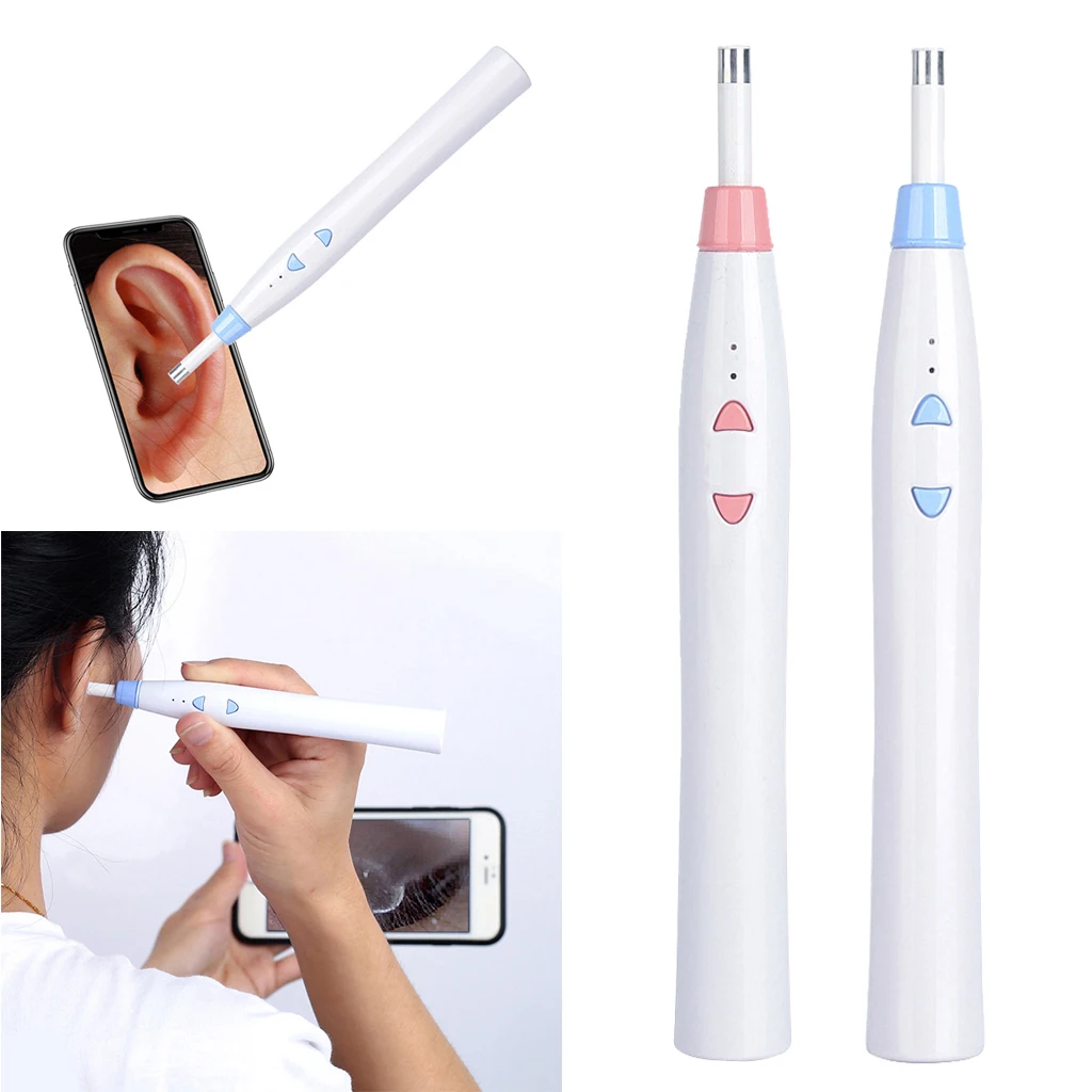

5.5mm Ear Cleaning Endoscope Earpick with Visual Imaging Endo scope HD Display for Earwax Cleaning Accessories Ear Care Tools