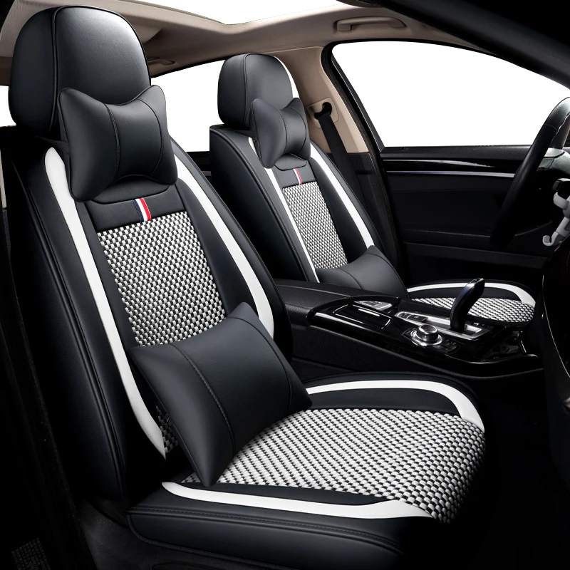 ZHOUSHENGLEE Чехлы для автомобильных сидений Kia Все модели rio k2 k3 k4 k5 ceed sportage optima cerato