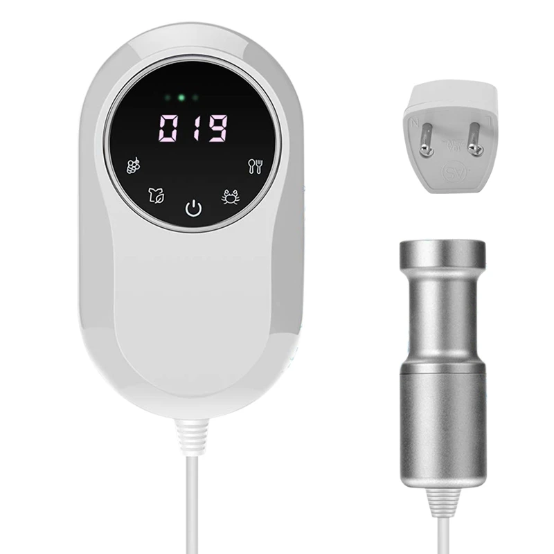 Mini limpiador ultrasónico de joyas, lavadora para frutas, dentadura de vidrio, accesorios de diamante