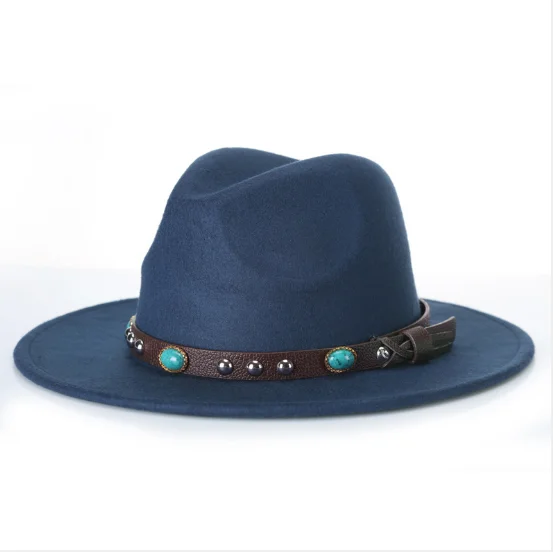 Fall/winter imitation fur fedoras for women and men top jazz hats European dollar hat bowler | Аксессуары для одежды