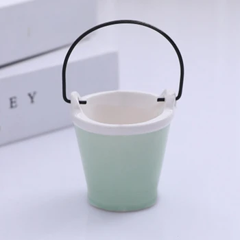 

4PCS Creative Succulent Flower Pot Bucket Gardening Creative Flower Pot Succulent Wall Hanging Flower Pot