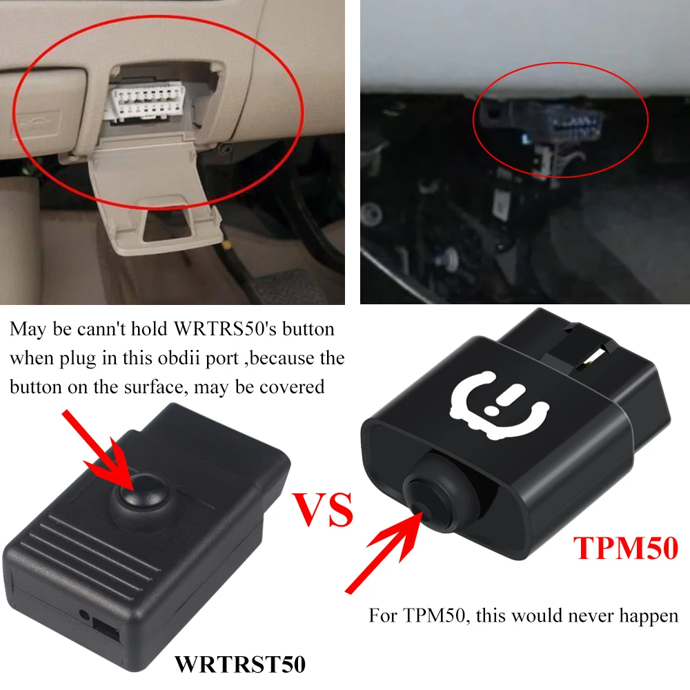 Toyota Lexus Scion TPMS   Ÿ̾ з ͸ ý   , OBD2 ĳ, ID  ׼, TPM50