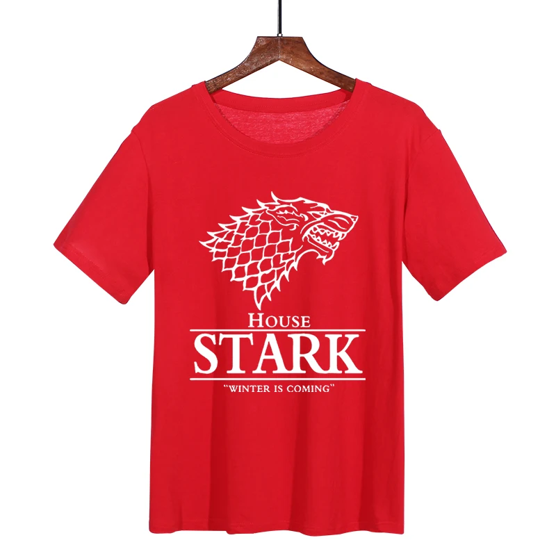 Новинка, Мужская футболка Stark, топы Winter Is Comming, Мужская футболка, Игра престолов, мужские футболки, повседневная мужская футболка, топ, летние футболки - Цвет: Хаки