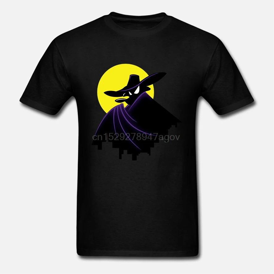 100-Cotton-O-neck-Custom-Printed-Tshirt-Men-T-shirt-Let-Get-Dangerous-Darkwing-Duck-Women | Мужская одежда