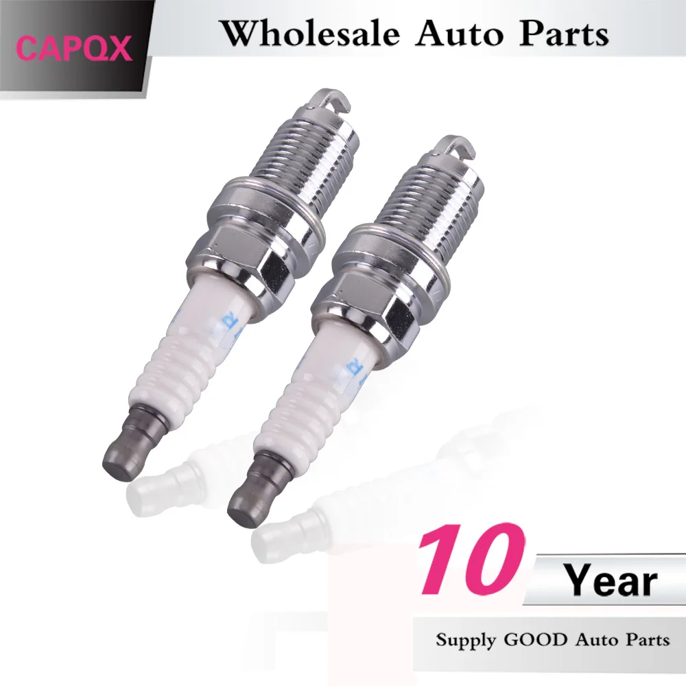 CAPQX 2PCS Iridium Spark Plug Candle 9807B 561BW IZFR6K 11S For CIVIC FD1 FD2 FA1 2006 2007 2008