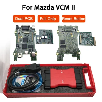 MAZDA VCM2 Diagnostic Interface Full Chip Dual PCB VCM II Diagnostic Programming Tool VCM 2 IDS V106 VCMII OBD2 Scan Tool