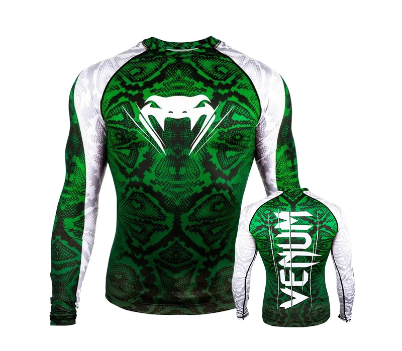 

New Boxing Set Compression Jersey Pants 3D orangutan Print Rashguard Kickboxing Tight T-shirts Pants Muay Thai MMA Fightwear