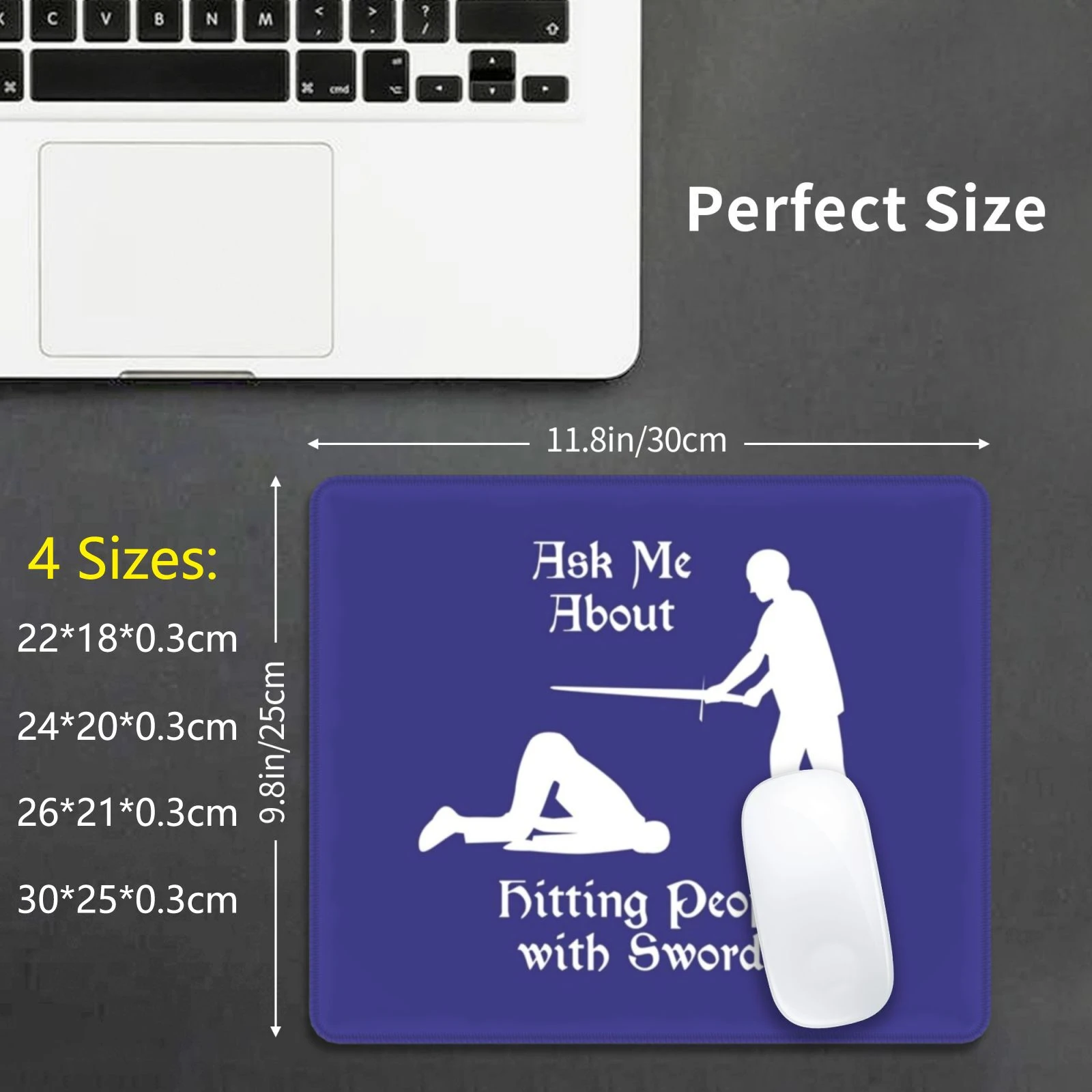 Binnenshuis contact spanning Hema-ask Me About Hitting People With Swords Mouse Pad Diy Print Hema  Martial Arts Martial Art - Mouse Pads - AliExpress