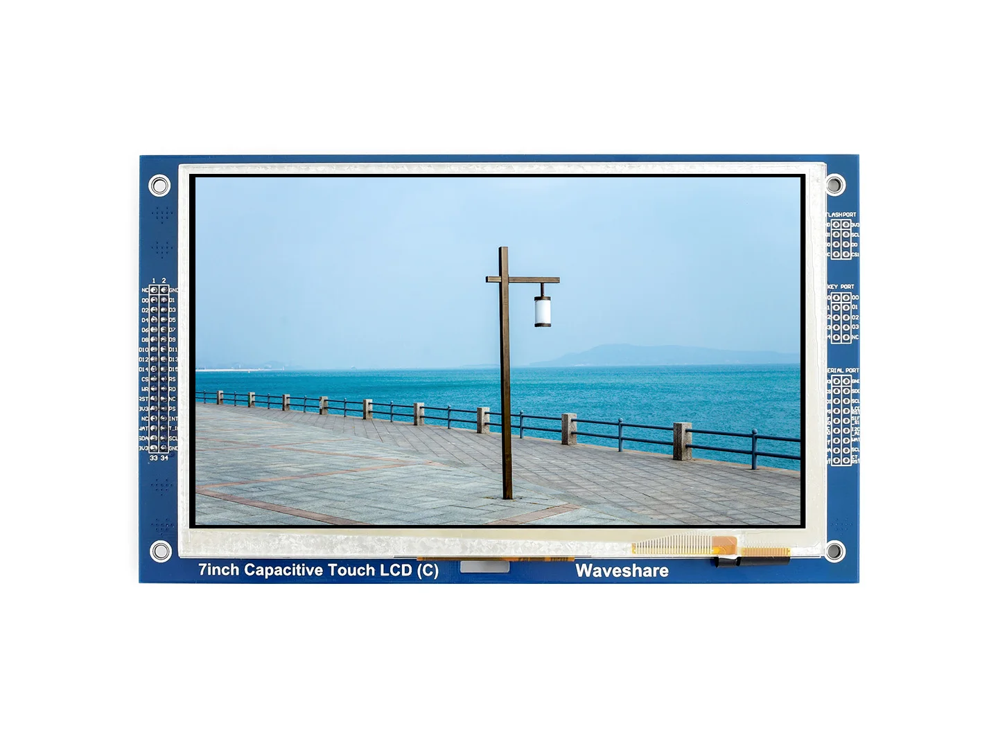 Waveshare Ƽ÷ ׷ LCD (C),  ġ ũ, GT911 ġ Ʈѷ, TFT ÷, RA8875, 7 ġ, 800*480