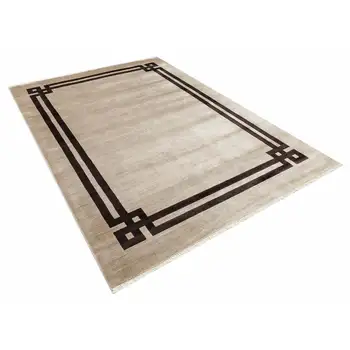 

Apex Classy 4 'x 6' Wool Brown Area Rug