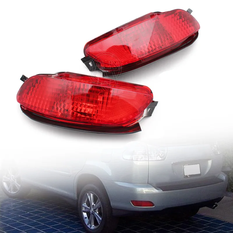 Автомобильный светодиодный светильник заднего бампера s, тормозной задний отражатель, противотуманный светильник, противотуманная фара, поворотники для Lexus RX300 RX330 RX350 2003-2008