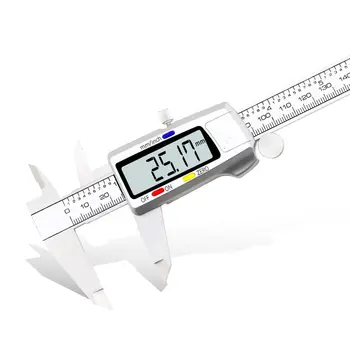 

Electronic Digital Display Vernier Caliper 0-150MM Large LCD Screen All Plastic Digital Direct Reading Measuring Tool