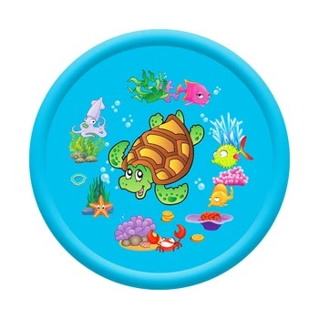 

Sprinkler Splash Pad for Kids, Inflatable Outdoor Water Mat Toys Wading Swimming Pool Toys Kids Party Sprinkler Toy