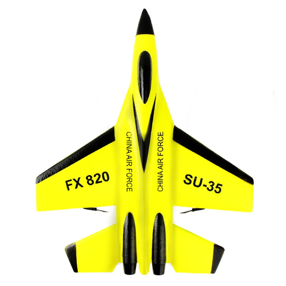 RC Plane Toy EPP Craft Foam Electric Outdoor RTF Radio Remote Control SU-35 Tail Pusher Quadcopter Glider Airplane Model for Boy