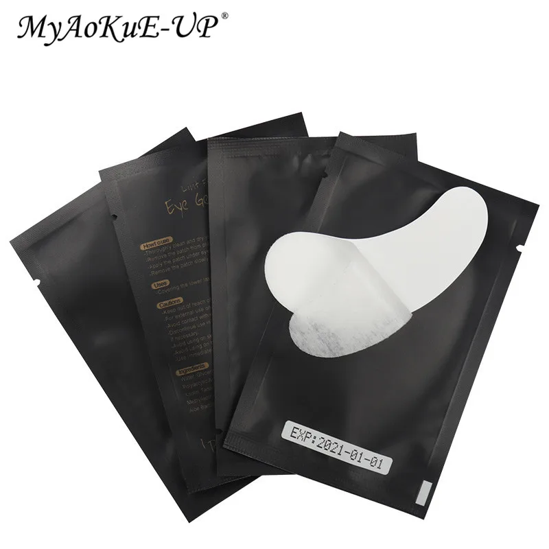 

100 Pairs Thin Eye Pads For Eyelash Extension Eyelashes Patches Tips Sticker Wraps Cosmetic Tools Makeup For The Eyes