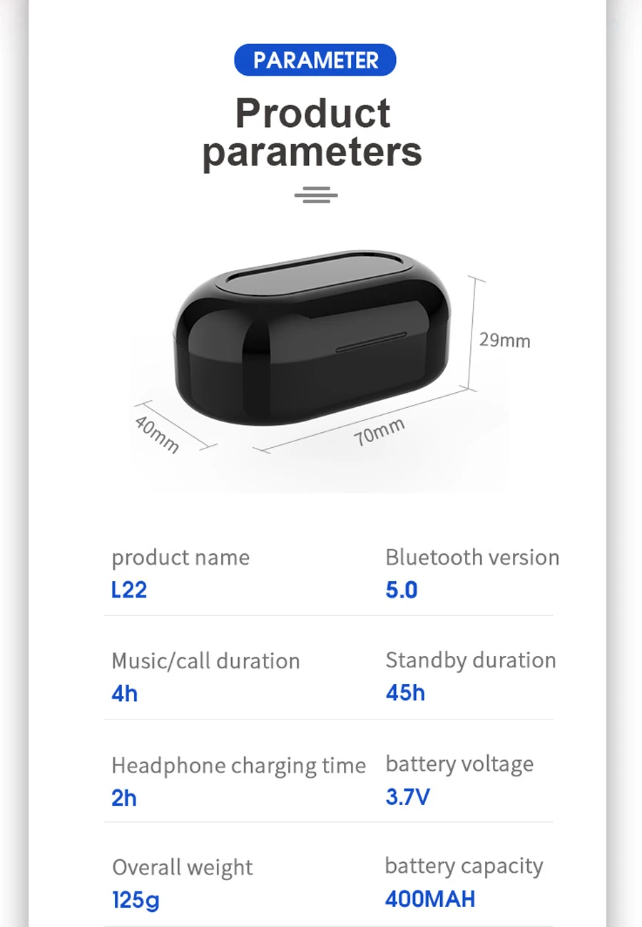 Бинауральные Bluetooth наушники беспроводные наушники HiFi 6D бас стерео гарнитура с шумоподавлением Handsfree TWS спортивные наушники