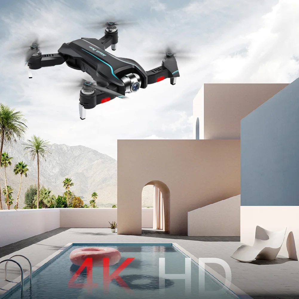 S17 игрушки FPV портативный черный детский подарок в реальном времени вертолет складной Дрон с перезаряжаемым аккумулятором wifi HD Пульт дистанционного управления RC Квадрокоптер с двумя камерами
