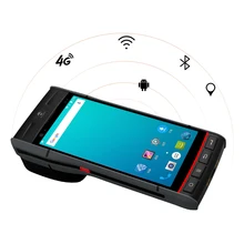 5,5 inch Touch Android Mobile Tablet Alle In Einem Punkt von Verkauf System Pos-Terminal mit Aufkleber und Thermische Drucker