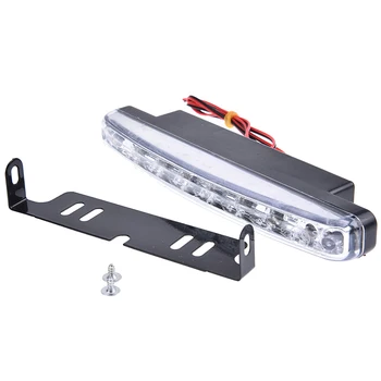 

Replacement LED Light Dustproof Anti-collision Car Truck Daytime 8W 12V