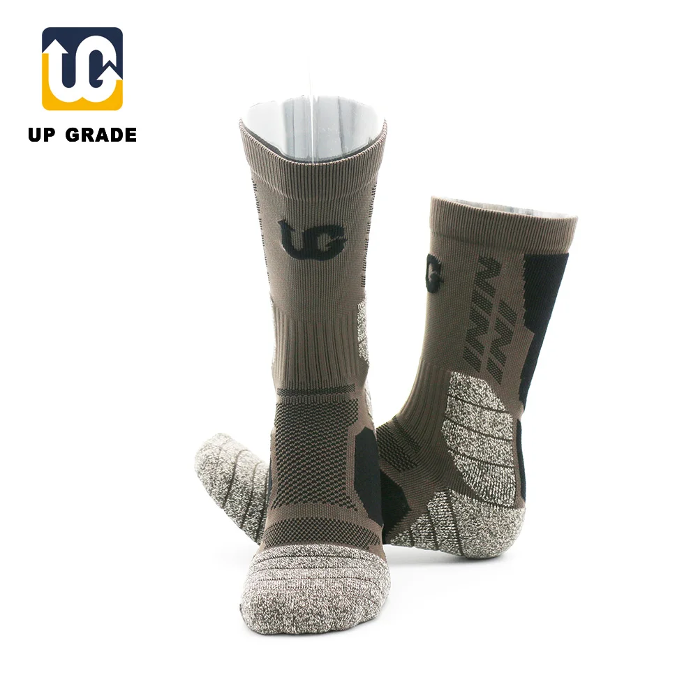 UPGRADE Men's Socks Sport 1Pair/Lot Professional Basketball Elite Sock Basketball Sport Socks Cycling Bicycle Bike Socks