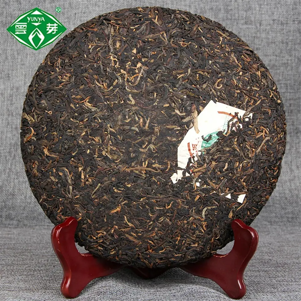 Puwen 2005 Yunnan Pu erh Yin Hao Bing Cha Shen Yunya торт сырой чай пуэр 400 г| |