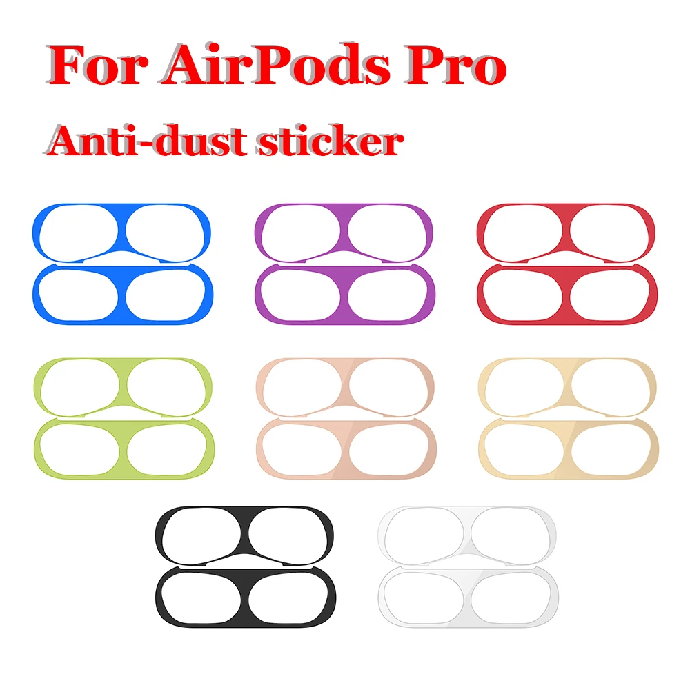 Пылезащитная наклейка для Apple AirPods Pro Чехол наушников Защитная Наклейка милый