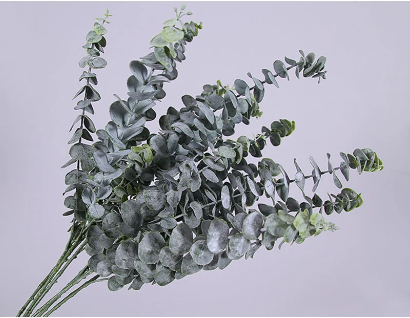 2 шт., искусственные растения, лист эвкалипта, свадебное украшение, домашнее растение, настенный искусственный цветок в бутылке
