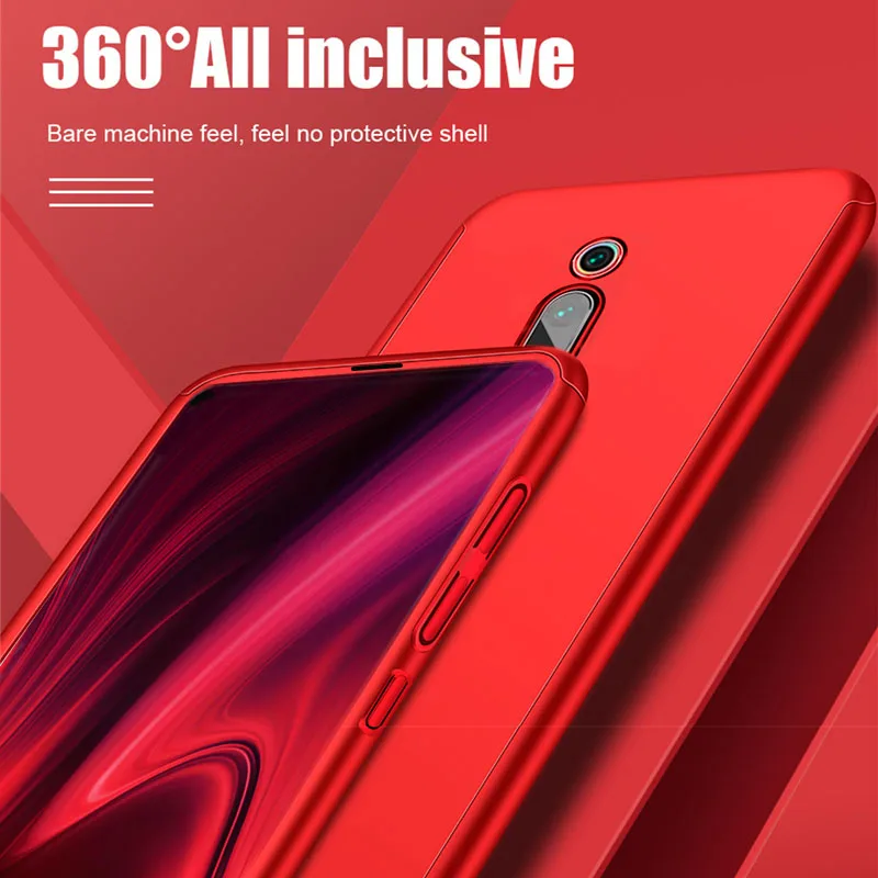Защитный чехол с полным покрытием 360 градусов для Xiaomi mi Note 10 Lite Pro 9 8 SE A3 Redmi 7 5 K20 Max 7A