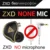 QKZ ZXD HiFi Earphone Super Bass Earbuds Music Monitor Wired Headphones With Microphone Noise Cancelling Headset Games Sports 