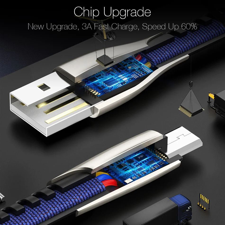 50 см 1 м 2 м 3 м 3 А usb type-C кабель для huawei P30 Pro USB зарядное устройство для телефона для iPhone XS провод зарядки Redmi Note 7