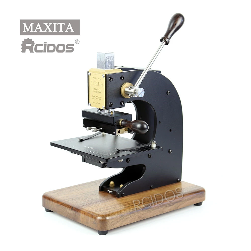 Maxita Ec27 Rcidos Stamping Machine,leather Bronzing/creasing Machine