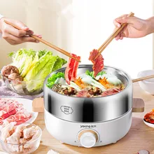 220 В бытовая электрическая плита горячей воды, многофункциональная Сковорода Из Нержавеющей Стали для приготовления пищи, Паровая плита EU/UK/AU/US, высококачественный штекер