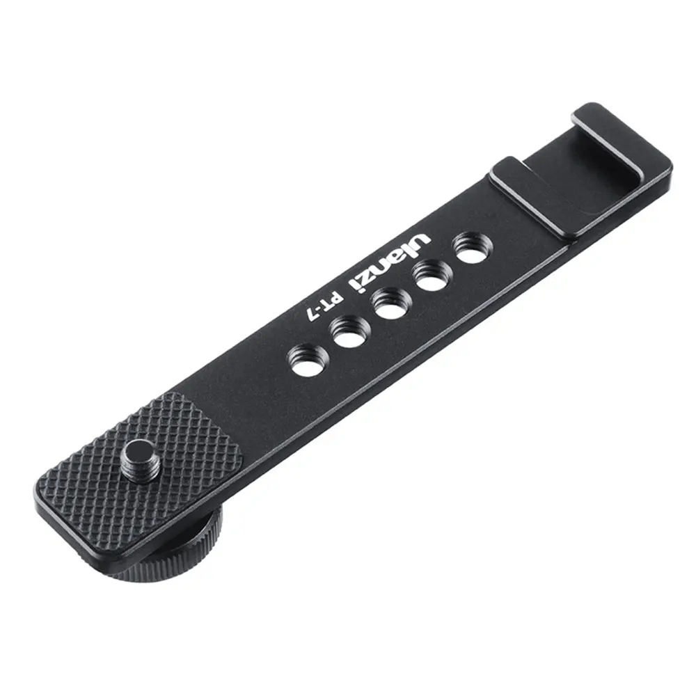 

Ulanzi PT-7 Cold Shoe Boot One-Character Rod Mobile Phone Fit For Sony Mini SLR Camera Microphone Vlog Expansion Bracket