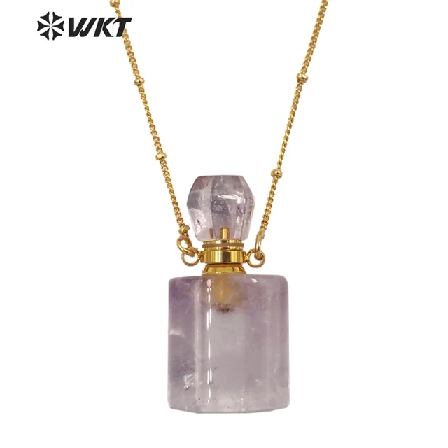 Pendant Necklace | Perfume Bottle | Beads Chain - Wt-n1285 18 Long 
