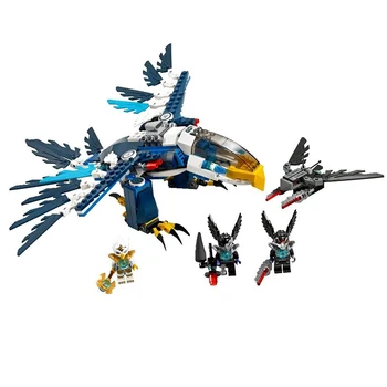 

351pcs Chimaed Building Blocks Eris' Eagle Interceptor Model Fit 70003 Toys for Children Christmas Gift