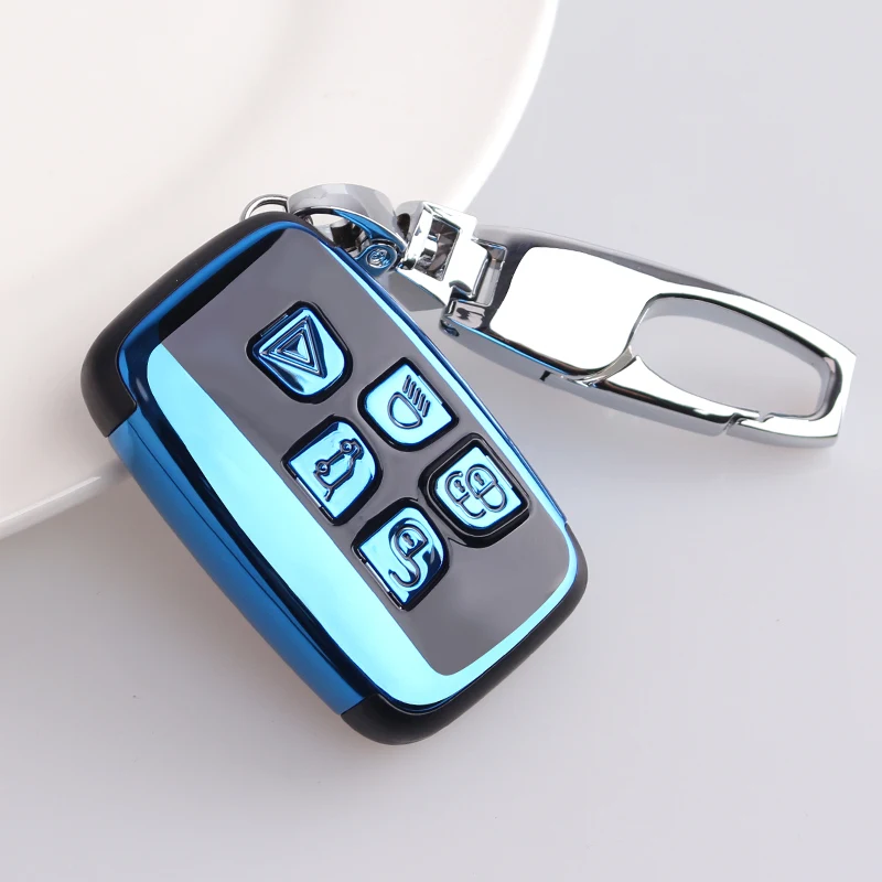 

AEING ABS Key Case For Car Key Holder Cover Keyring Interior Accessories For Jaguar XFL XE F-pace XEL XJL Land Rover Range Rover