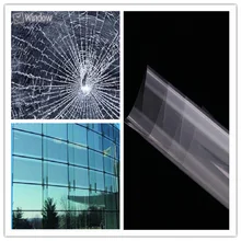 SUNICE 0,05 мм толщина 2Mil Защитная пленка для окон/Защитная пленка для окон 50ft x 60in для использования в строительстве домашнего стекла