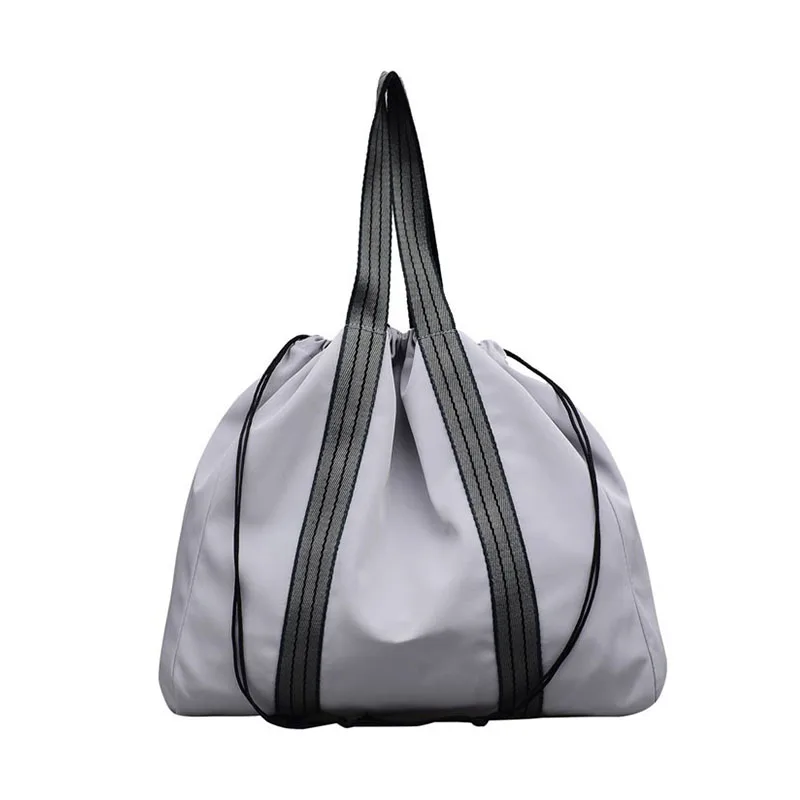 Light Gray Спортивная сумка для йоги, тренажерного зала, женский рюкзак для фитнеса, мужская сумка,, пэчворк, на шнурке, Tas Sac De Sporttas Gymtas, для улицы, XA915WA - Цвет: Light Gray