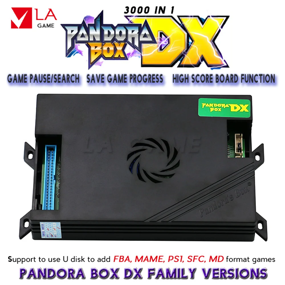 Pandora Box Dx 3000 Arcade Machine Game Board Family Version 3p 4p Game 3d Mortal  Kombat - Coin Operated Games - AliExpress